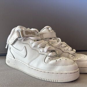 Nike White High-Top Sneakers